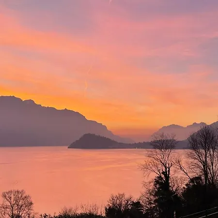 Few Steps To The Heart Of Menaggio, Swimming Pool, Breathtaking View Lägenhet